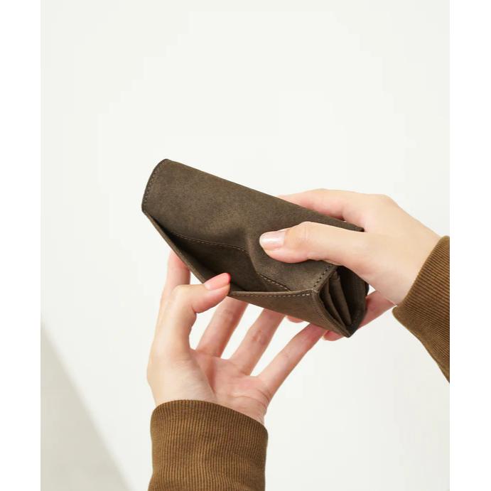 REN ポストマンウォレットS ピックスキン スモーク　美品 REN | ポストマンウォレットS / ピッグスキン・スモーク (roast brown