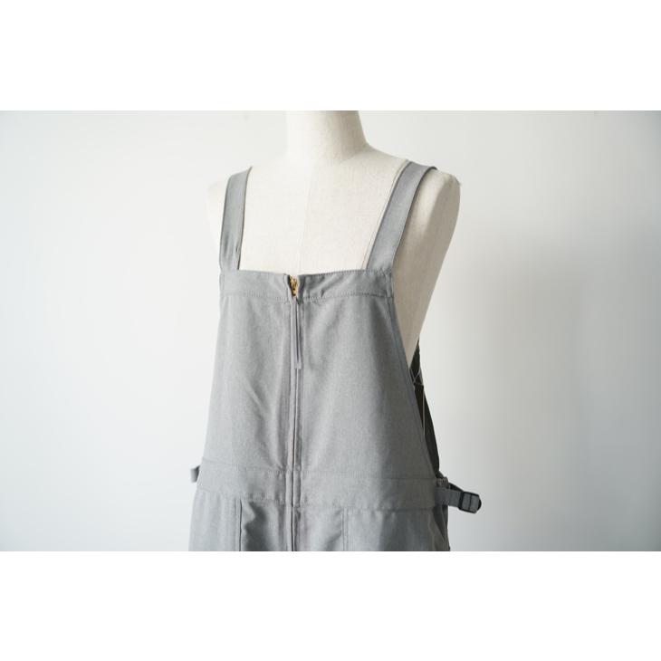 lelill (レリル) | ハイテクイージーサロペット (gray / black