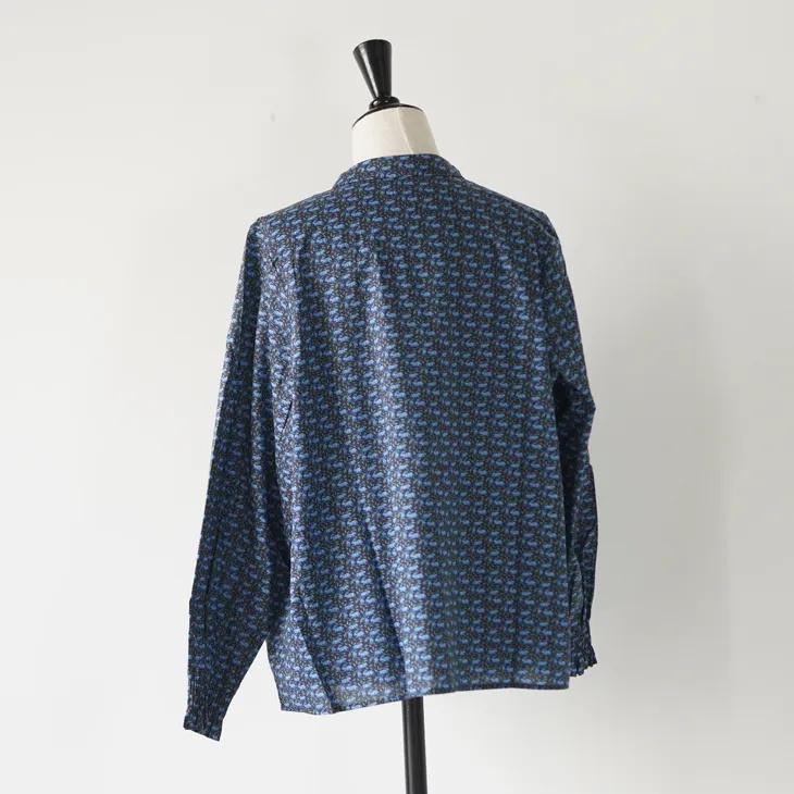 sosotto（ソソット） | LIBERTYタナローン チビ衿シャーリングブラウス