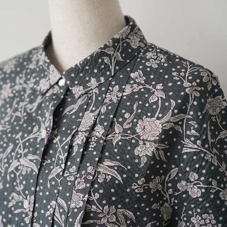 sosotto（ソソット） | LIBERTYイーストボーンローン前開きチビ衿 