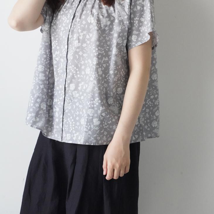 sosotto（ソソット） | LIBERTYタナローンサドルスリーブ比翼ギャザー