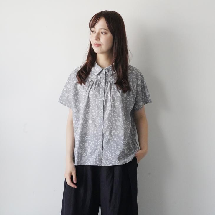 sosotto（ソソット） | LIBERTYタナローンサドルスリーブ比翼ギャザー 