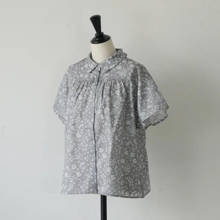 sosotto（ソソット） | LIBERTYタナローンサドルスリーブ比翼ギャザー