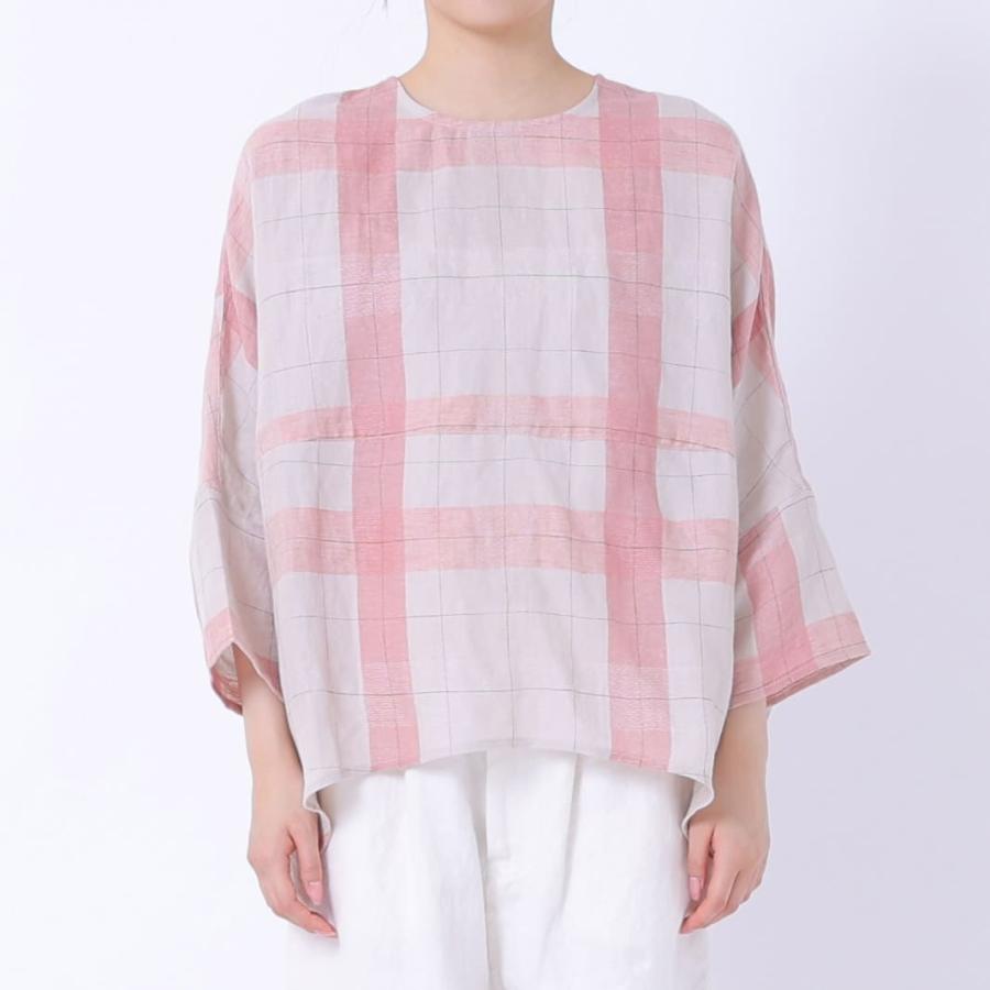 SALE セール】TUTIE. (ツチエ) | コットンリネンパナマチェック 