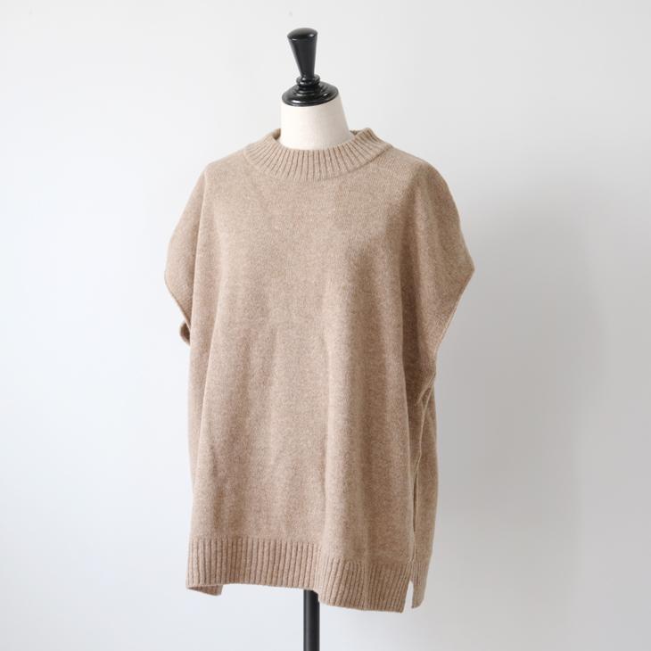SALE セール】NARU (ナル) | タスマニアラム ボックスニット (beige