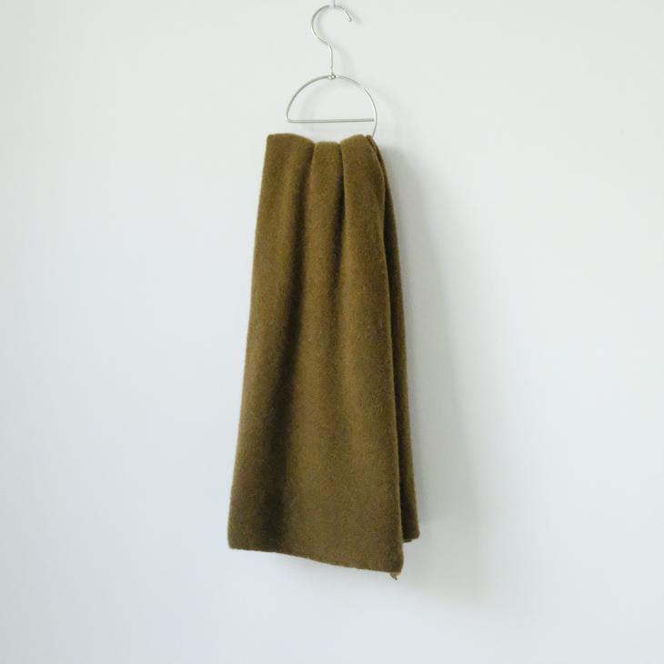 FACTORY (ファクトリー) | 23AW ヤク 大判ストール (khaki) | ストール 秋冬 シンプル お洒落｜hafen｜03