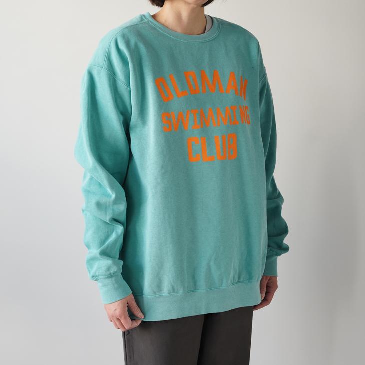 【SALE セール】ALL HOURS (オールアワーズ) | 9.5oz PIGMENT SWEAT (green) | トップス シンプル_1