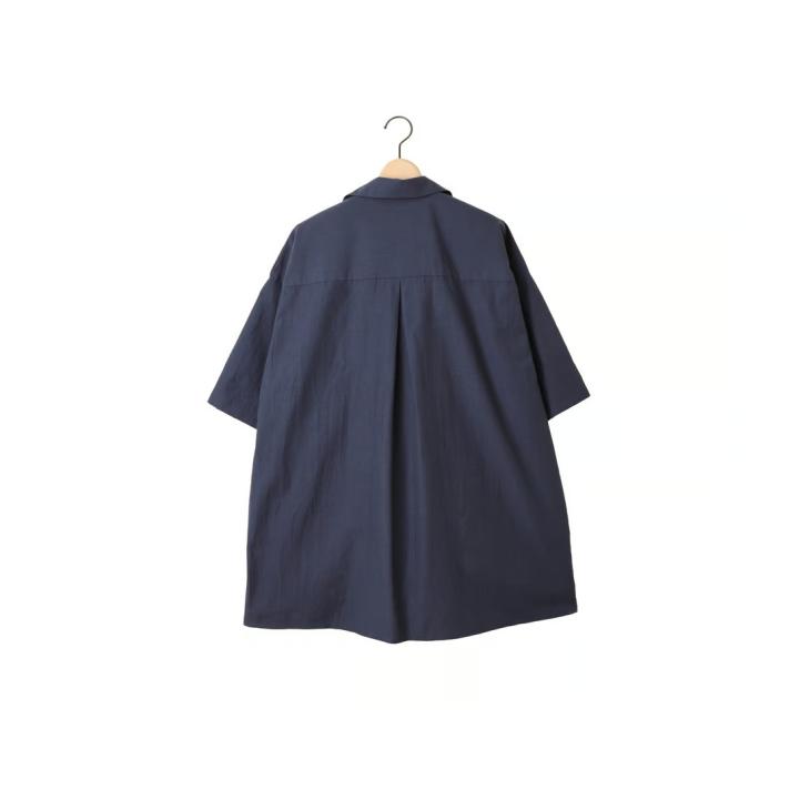 amne (アンヌ) | CHAMBRAY japon shirts (ink) | size 2 トップス シャツ シンプル｜hafen｜02