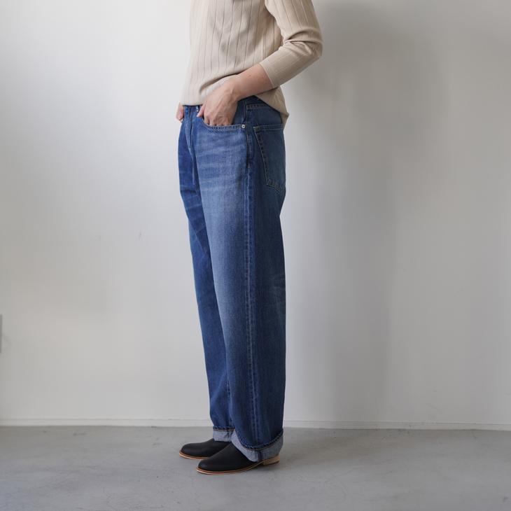 サザンカバイツリーズ　デニムパンツ　サイズ3 sasanqua by trees (サザンカバイツリーズ) | Wide straight Denim