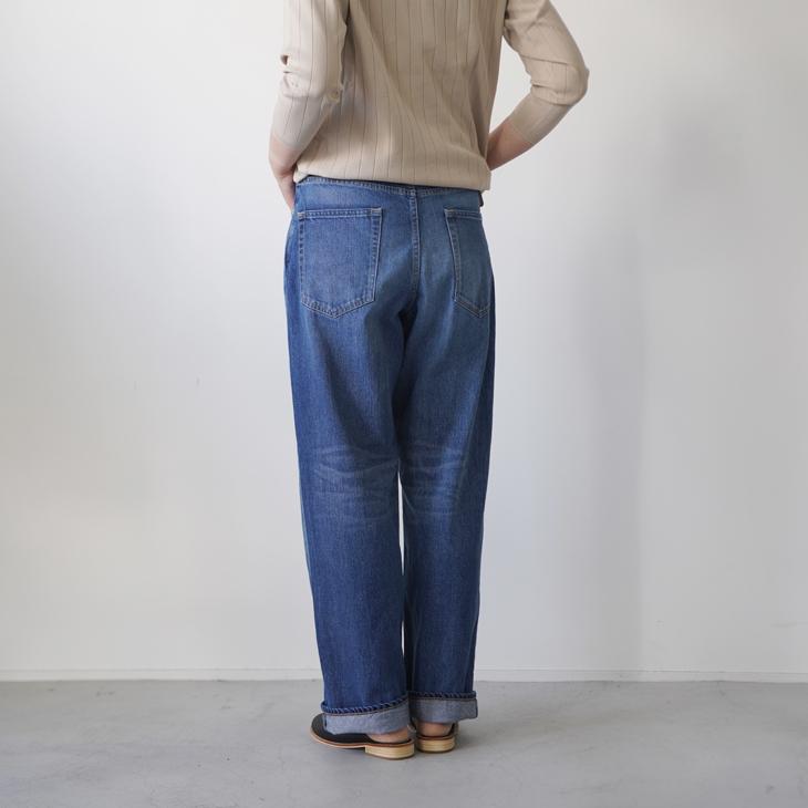 sasanqua by trees (サザンカバイツリーズ) | Wide straight Denim