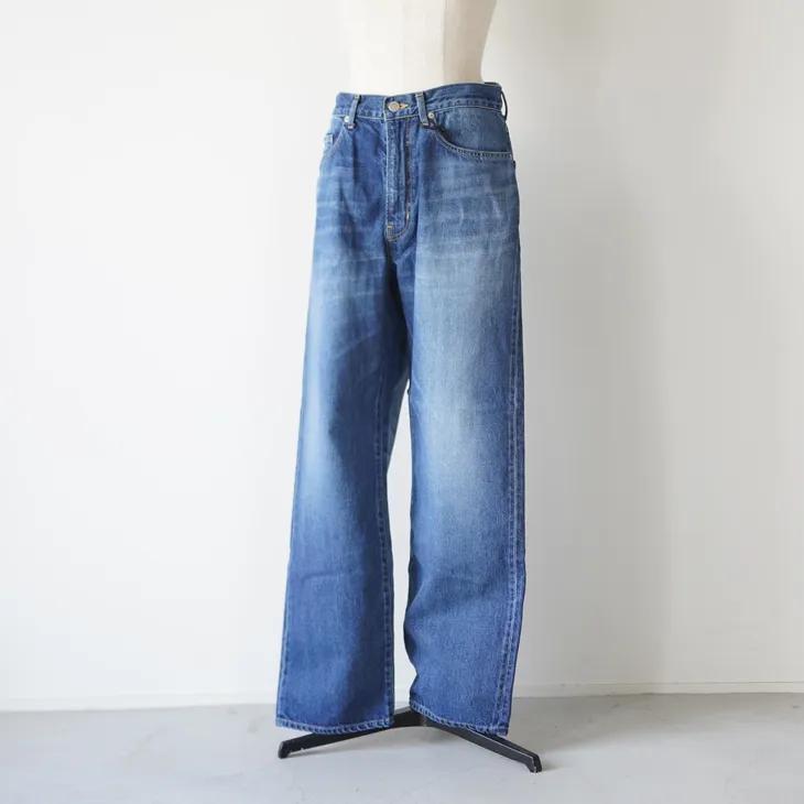 sasanqua by trees (サザンカバイツリーズ) | Wide straight Denim