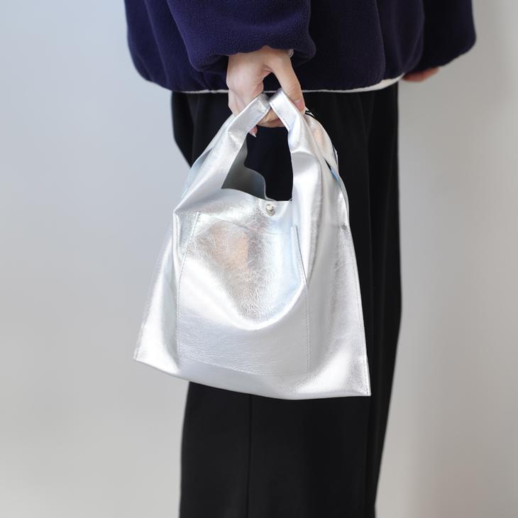 SALE セール】blancle (ブランクレ) | M.LEATHER SIMPLE SHOPPING BAG