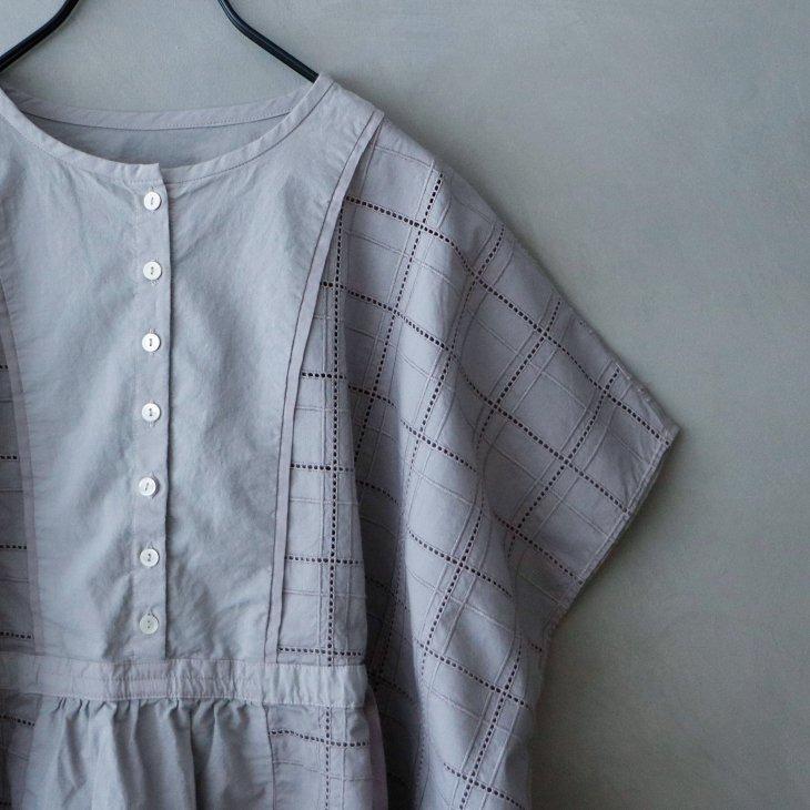 SALE セール】MAGALI | ガーメントダイ・コットンレース・ブラウス