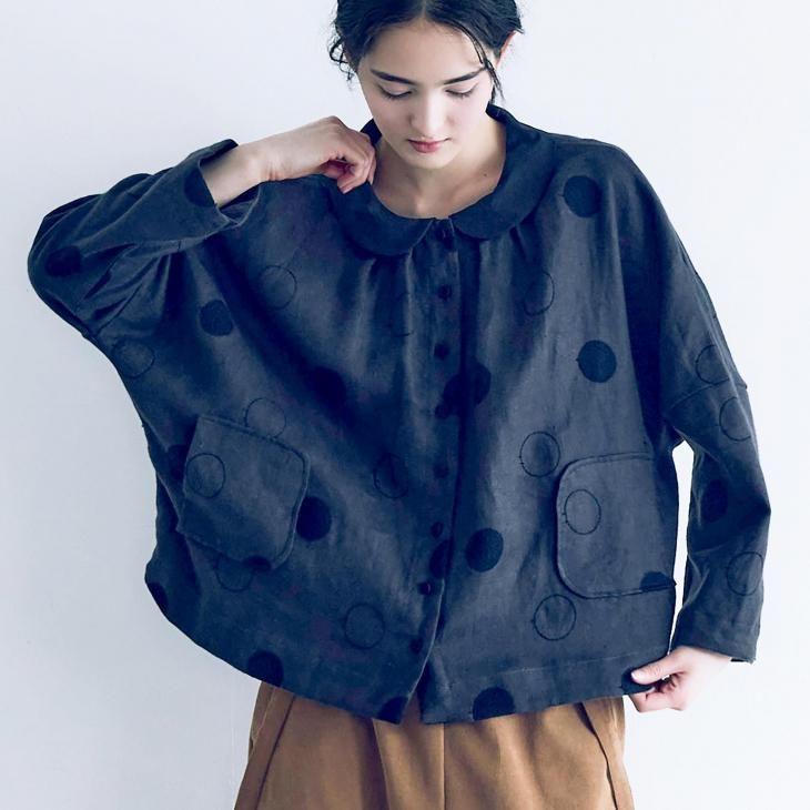 MAGALI リネンラウンドブラウス MAGALI（マガリ） 【SALE セール】MAGALI | RONDリネン・ラウンド