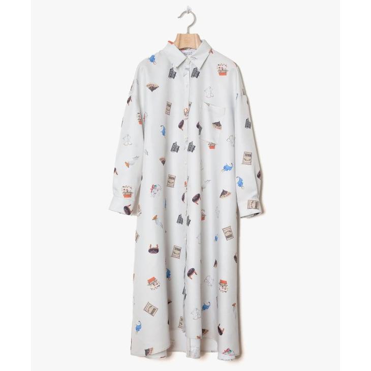 bedsidedrama (ベッドサイドドラマ) | Barn Antique Maxi Shirts