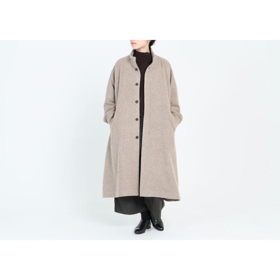 FACTORY (ファクトリー) | ウール オーバーコート (beige) アウター 