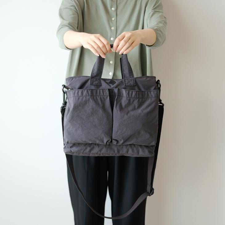 CLEDRAN (クレドラン) | POID HELMET BAG (charcoal) ショルダー