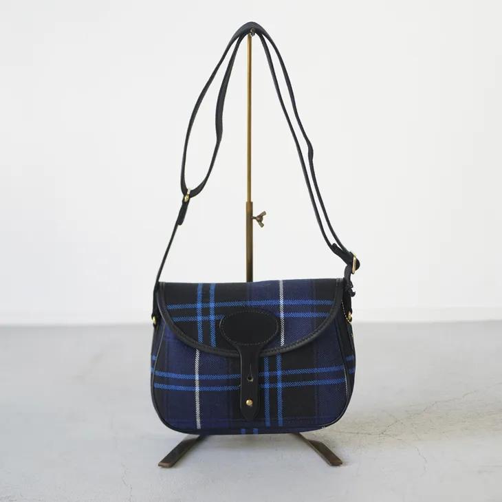 BRADY（ブレディ） | COLNE (blue tartan x black) | LOCHCARRON WOOL