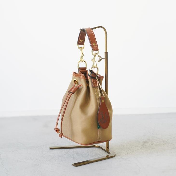 BRADY（ブレディ） | ELY (khaki) | ショルダーバッグ 巾着バッグ 定番 