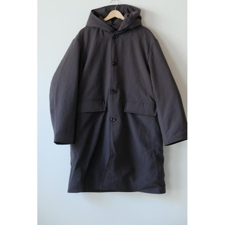 その他ブランド / miffew/ロングダウンジャケット/4/ポリエステル/GRY/無地/FEW23WJK5113// SALE セール】miffew (ミフュー) | HOODED LONG DOWN COAT (charcoal