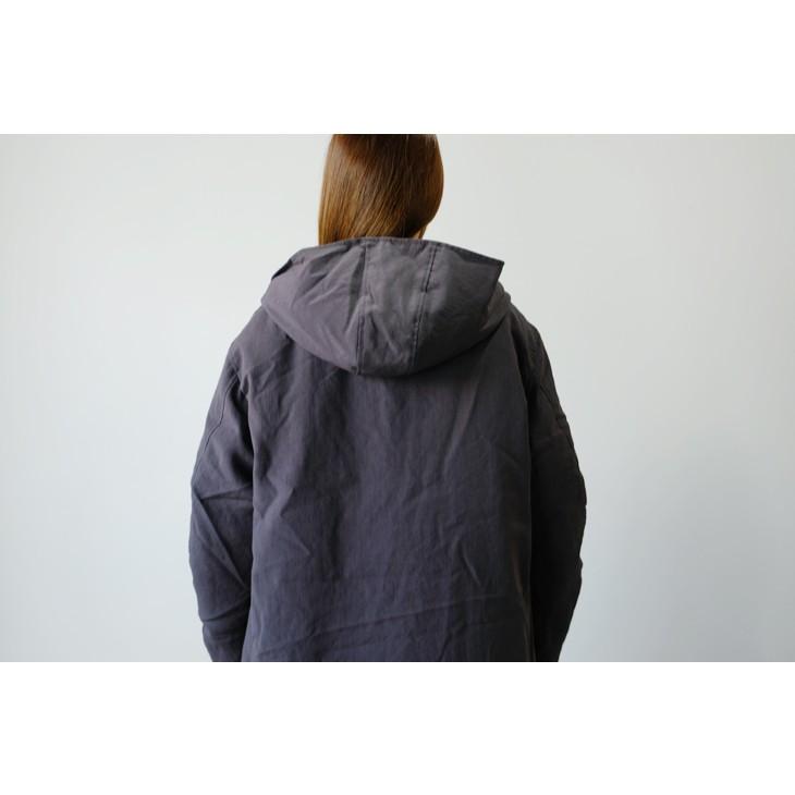 SALE セール】miffew (ミフュー) | HOODED LONG DOWN COAT (charcoal
