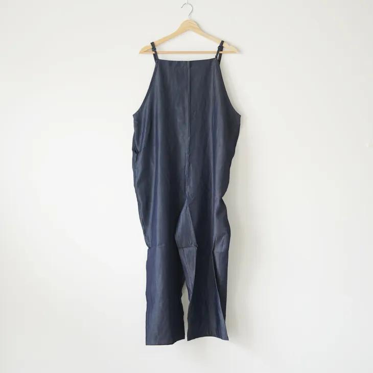 FILUM | 夏のインディゴサロペット (indigo) | サロペット フィルム インディゴ テンセルデニム シルクタッチ_1