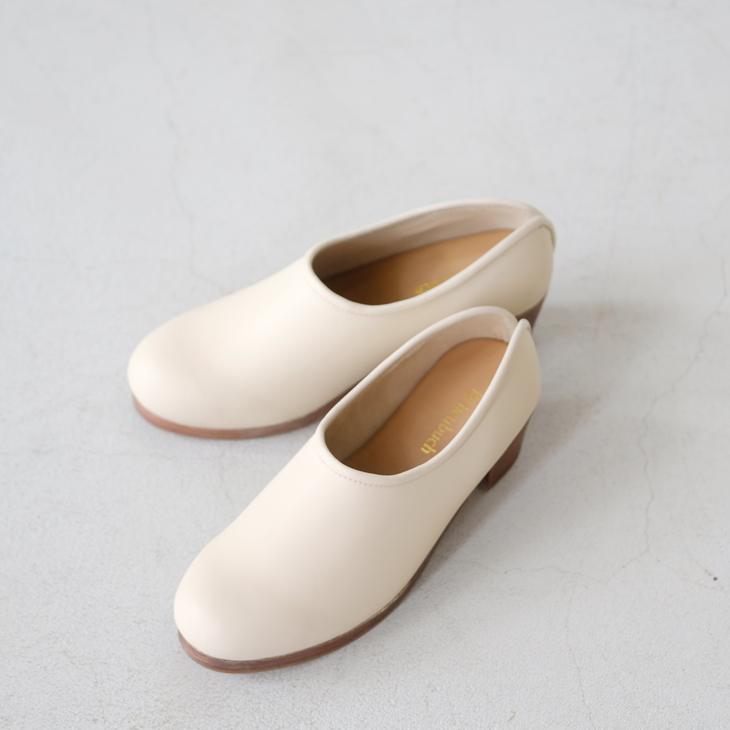 hcubuch (フーブ) | はまぐりがた/ヒールサボシューズ (kinari) size 