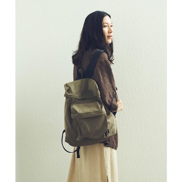 REN | HD NYLON 80sリュック (khaki) リュックサック レン レザー