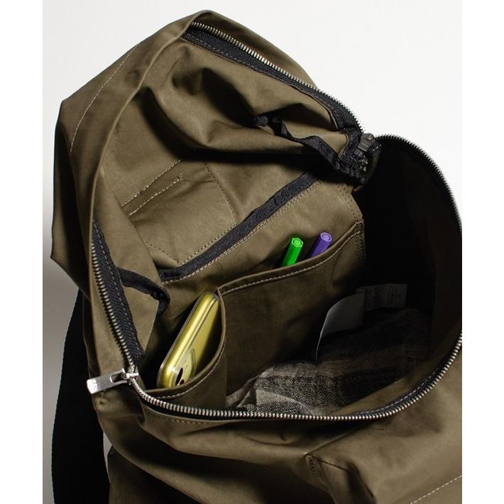 REN | HD NYLON 80sリュック (khaki) リュックサック レン レザー