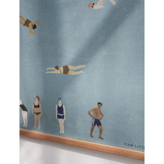 Fine Little Day ポスター SWIMMERS 70×50cm Swimmers poster from Fine Little Day - NordicNest.com