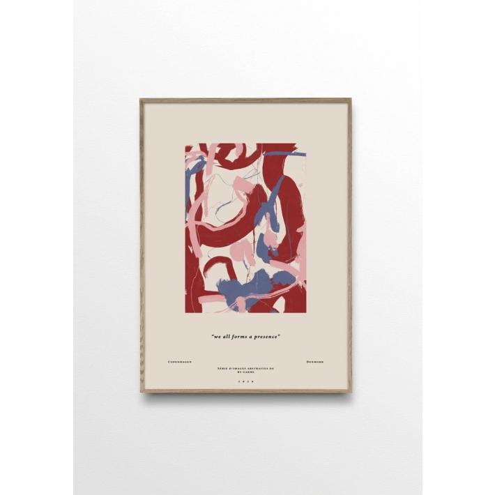 BY GARMI | Pressence | アートプリント/ポスター (50x70cm)【北欧 シンプル アート インテリア おしゃれ】