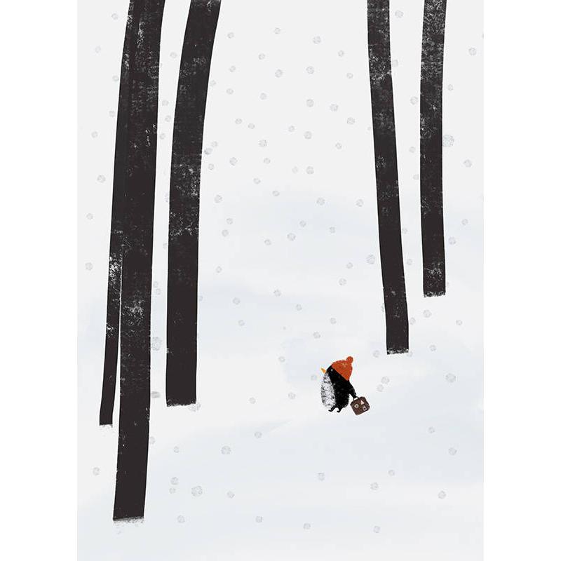 ネコポス送料無料 Blanca Gomez Winter Tourist アートプリント ポスター Ha 北欧雑貨と 音楽 Hafen ハーフェン 通販 Yahoo ショッピング