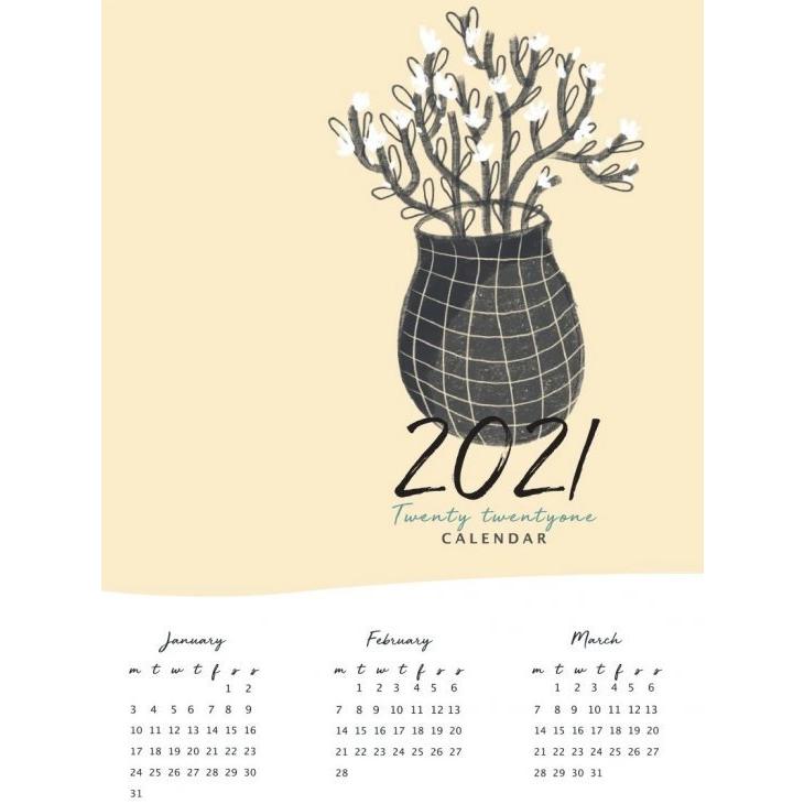 Project Nord 21 Yearly Calendar Vase カレンダー ポスター 北欧 シンプル インテリア Ha 北欧雑貨と音楽 Hafen ハーフェン 通販 Yahoo ショッピング