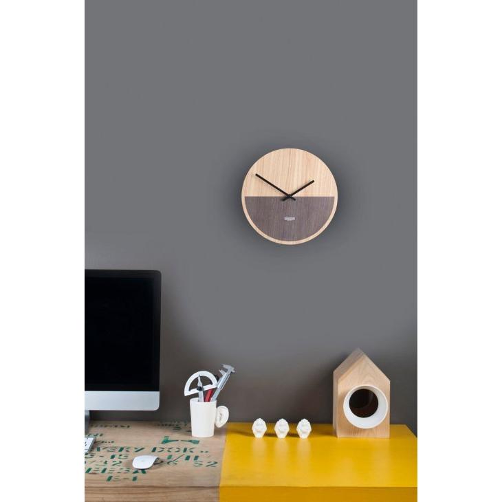 UPSTAIRS STUDIO | OAKY Wall Clock (M03B)【壁掛け時計 北欧 ノルディック モダン インテリア】｜hafen｜03