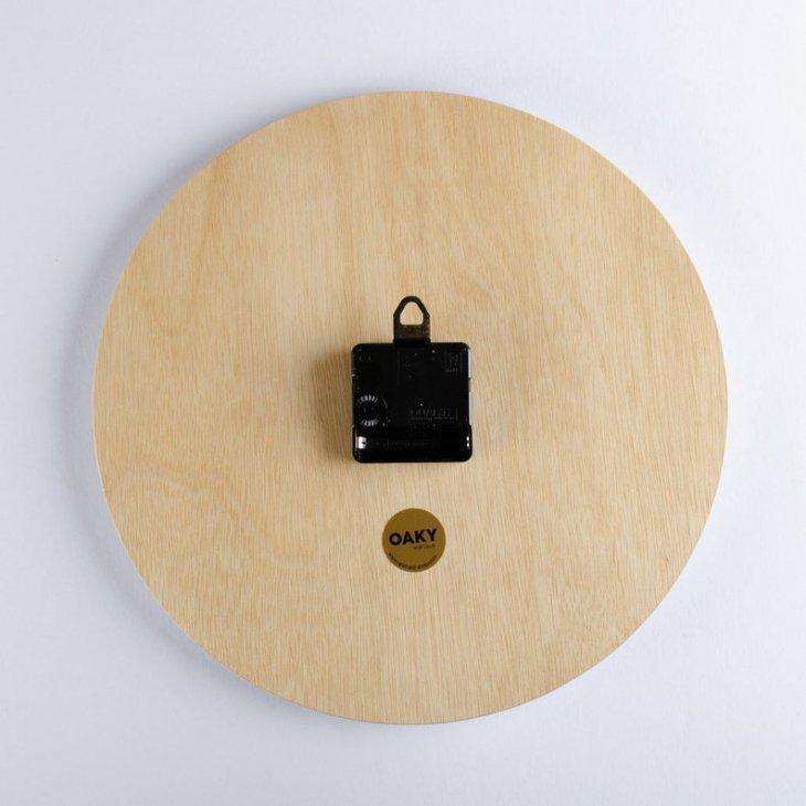 UPSTAIRS STUDIO | OAKY Wall Clock (M03B)【壁掛け時計 北欧 ノルディック モダン インテリア】｜hafen｜05