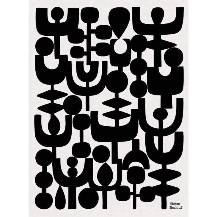 ネコポス送料無料 Eloise Renouf Winter Black アートプリント ポスター Ha 北欧雑貨と 音楽 Hafen ハーフェン 通販 Yahoo ショッピング