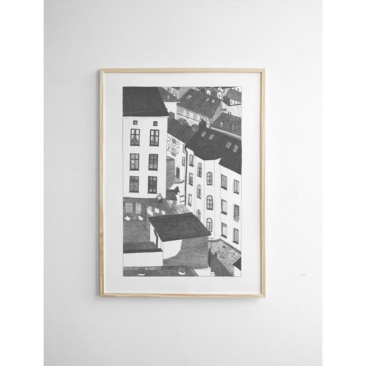 MARK DREW マークドリュー シルクスクリーン プリント A3 マーク