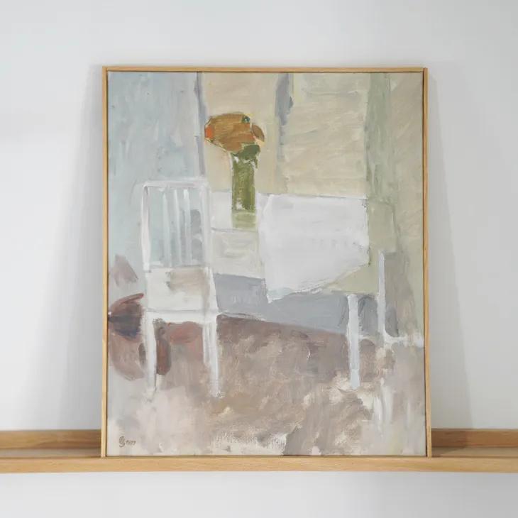 BJORN GYLLENHAMMAR (ビョルン・ジレンハマー) | Still Life | Oil painting 油絵 北欧 スウェーデン ミッドセンチュリー MDCの画像