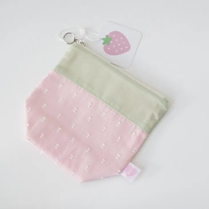 isummerly (アイサマリー) | LOVE BERRY POUCH (pink/red) ラブベリー