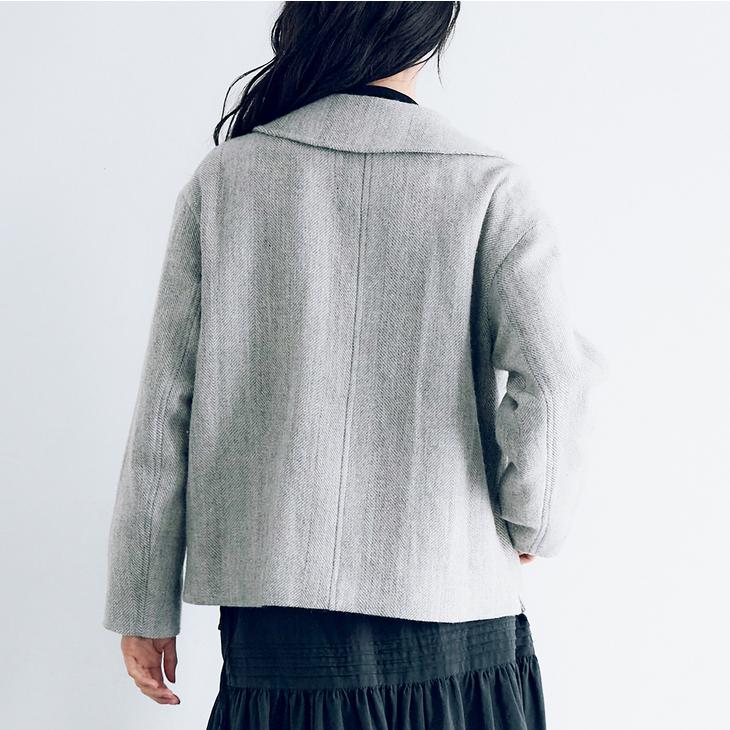 MAGALI（マガリ） | シェットランドウールリネン・フラットカラー