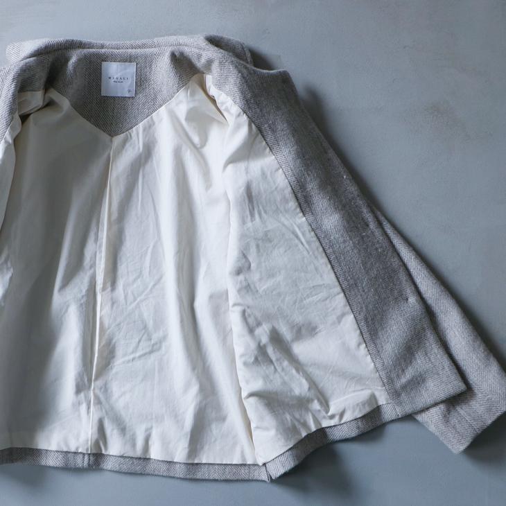 MAGALI（マガリ） | シェットランドウールリネン・フラットカラー