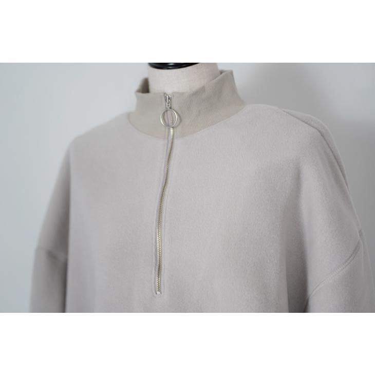 KELEN (ケレン) | フリースハーフジップトップス "AFURI" (off beige) | トップス シンプル お洒落_2