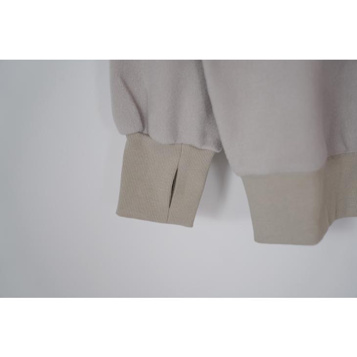 KELEN (ケレン) | フリースハーフジップトップス "AFURI" (off beige) | トップス シンプル お洒落_4