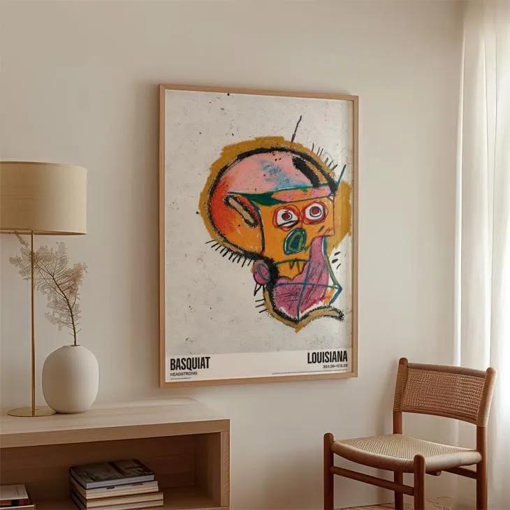 LOUISIANA | JEAN-MICHEL BASQUIAT - UNTITLED 1982 A2 アートポスター