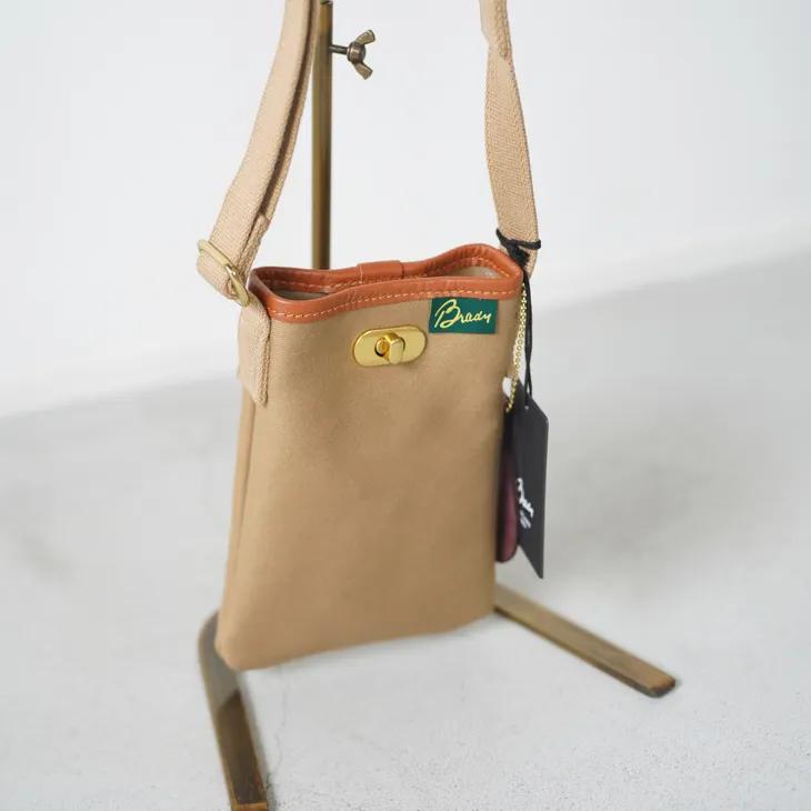 BRADY | LOWCA MINI (black/khaki) ブレディ ショルダーバッグ