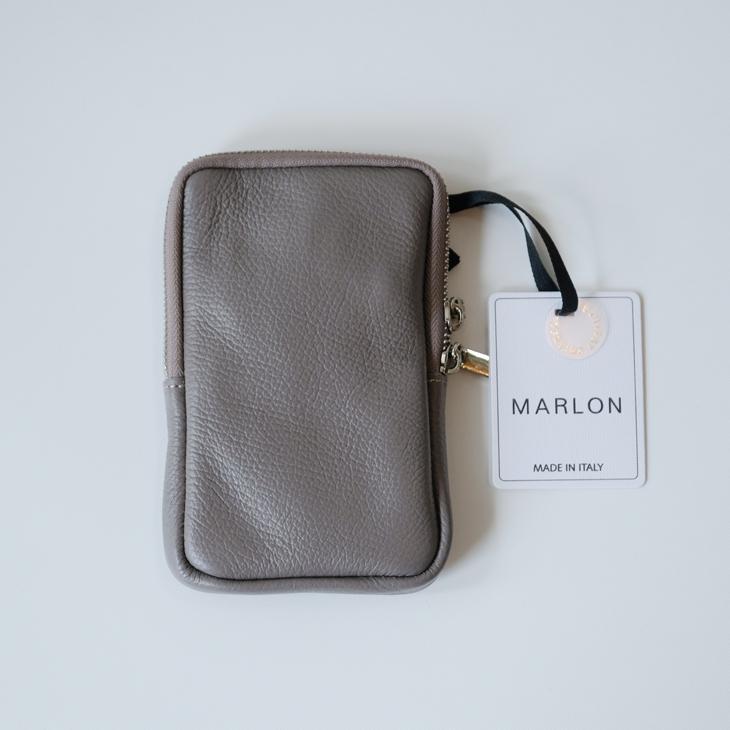 MARLON FIRENZE (マーロンフィレンツェ) | Shoulder Mini Pouch (gray) | ショルダー 鞄 ポーチ_2