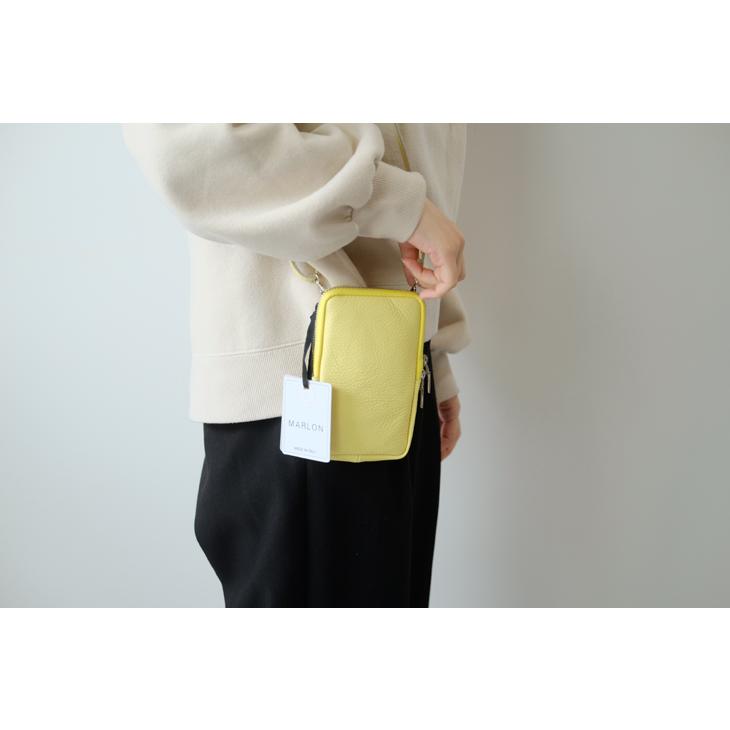 MARLON FIRENZE (マーロンフィレンツェ) | Shoulder Mini Pouch (lemon 