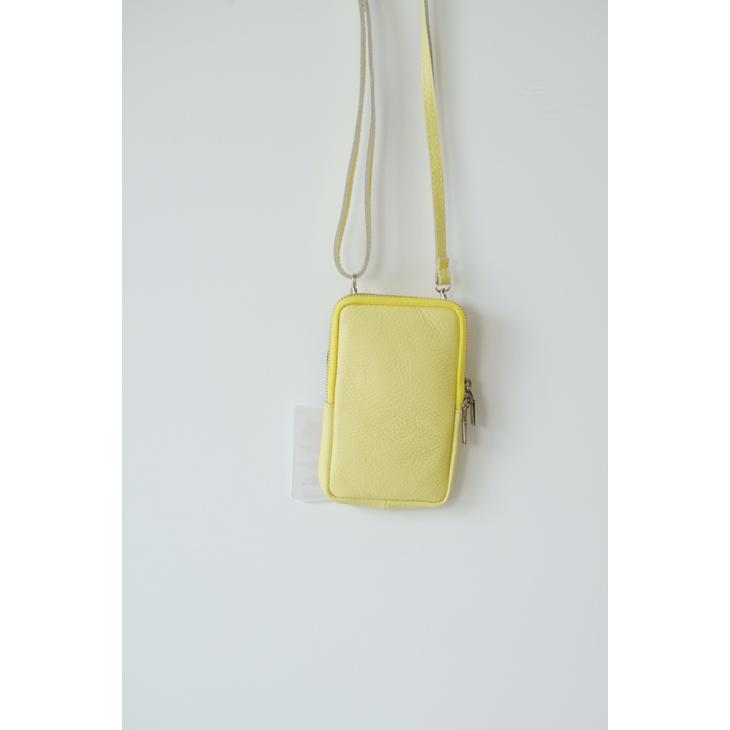 MARLON FIRENZE (マーロンフィレンツェ) | Shoulder Mini Pouch (lemon) | ショルダー 鞄 ポーチ_1