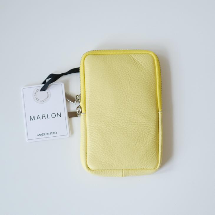 MARLON FIRENZE (マーロンフィレンツェ) | Shoulder Mini Pouch (lemon) | ショルダー 鞄 ポーチ_2