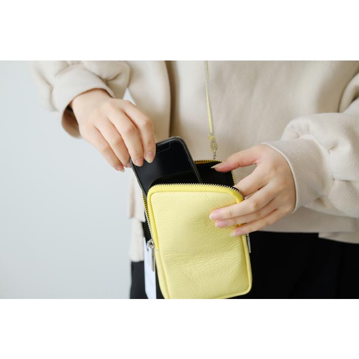 MARLON FIRENZE (マーロンフィレンツェ) | Shoulder Mini Pouch (lemon) | ショルダー 鞄 ポーチ_3